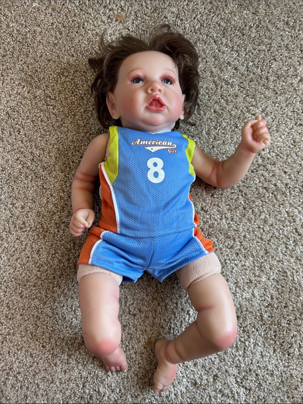 Lifelike doll - soft body